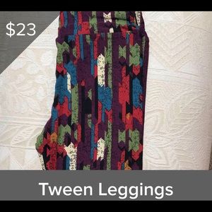 Tween leggings lularoe
